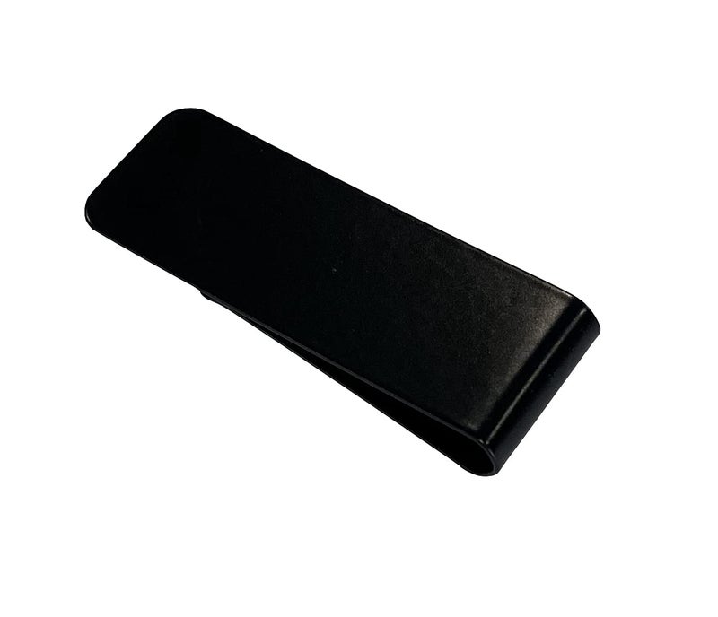 Perfect Order Stainless Steel Money Clip Holder Slim (2, Black)