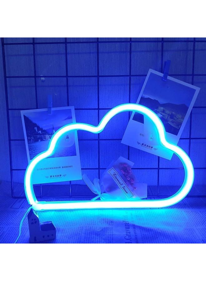 Cloud Neon Signs Light Blue - Image 3