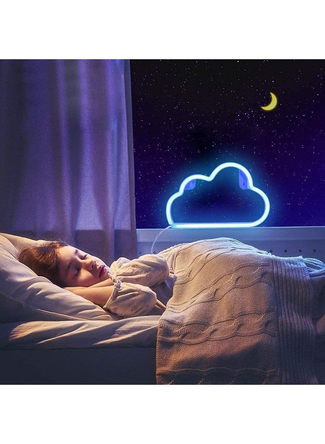 Cloud Neon Signs Light Blue - Image 4
