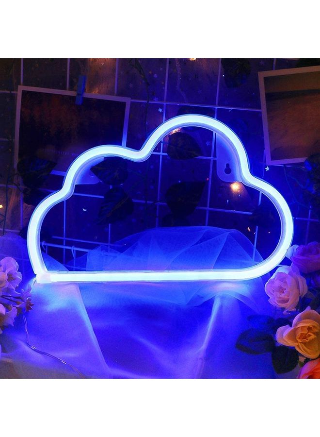 Cloud Neon Signs Light Blue - Image 1