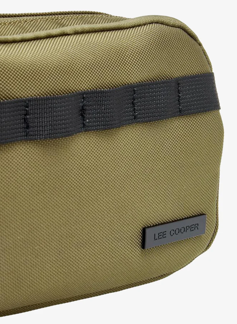 Lee Cooper KHAKI Men Textured Crossbody Bag for Men | Best Price UAE