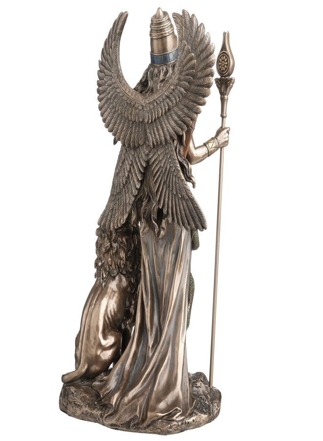 Veronese Design 9 1/8 Inch Inanna The Sumerian Goddess of Love and War Cold Cast Resin Bronze Finish Ancient Goddess Statue - Image 4