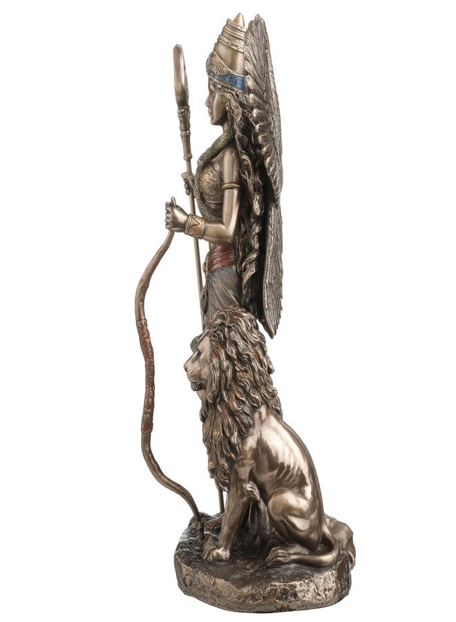 Veronese Design 9 1/8 Inch Inanna The Sumerian Goddess of Love and War Cold Cast Resin Bronze Finish Ancient Goddess Statue - Image 5