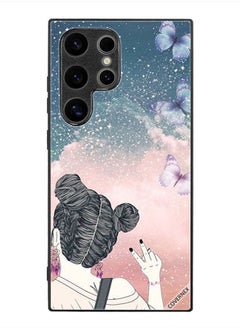 Protective Case Cover For Samsung Galaxy S24 Ultra Making Victory Sign Art