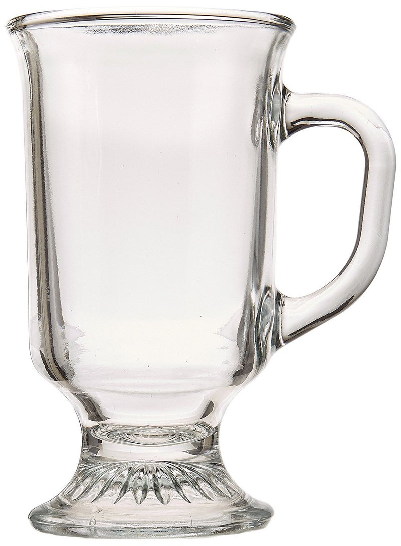 Anchor Hocking 69738 Irish Coffee Mug 8 oz Clear