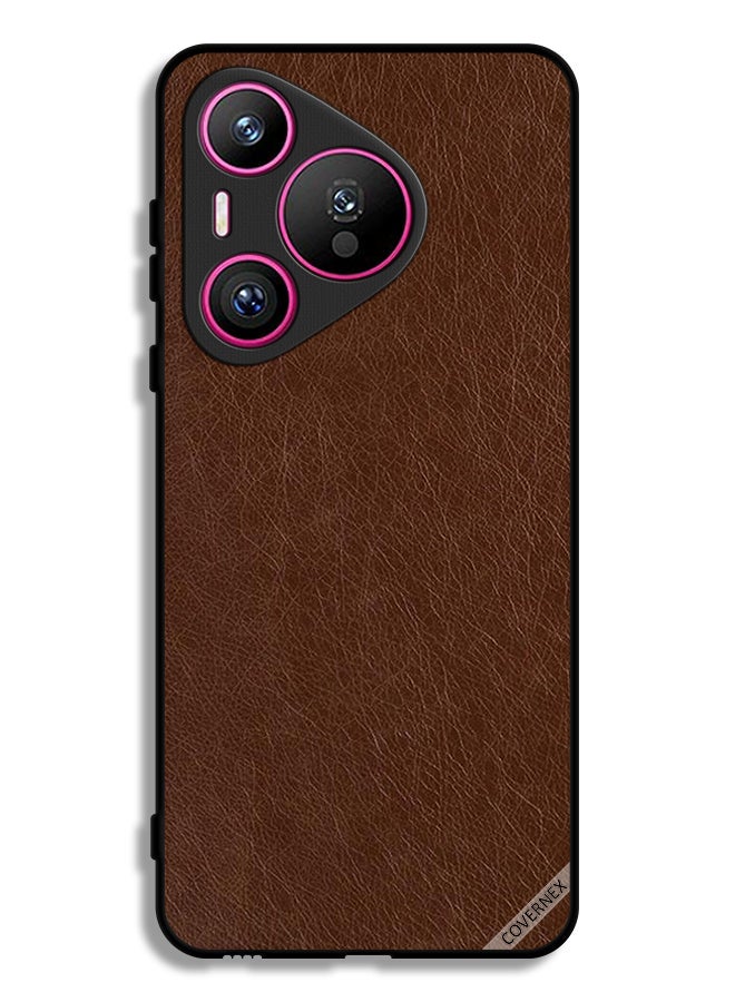 Covernex Huawei Pura 70 Protective Case Cover Leather Pattern - Image 1