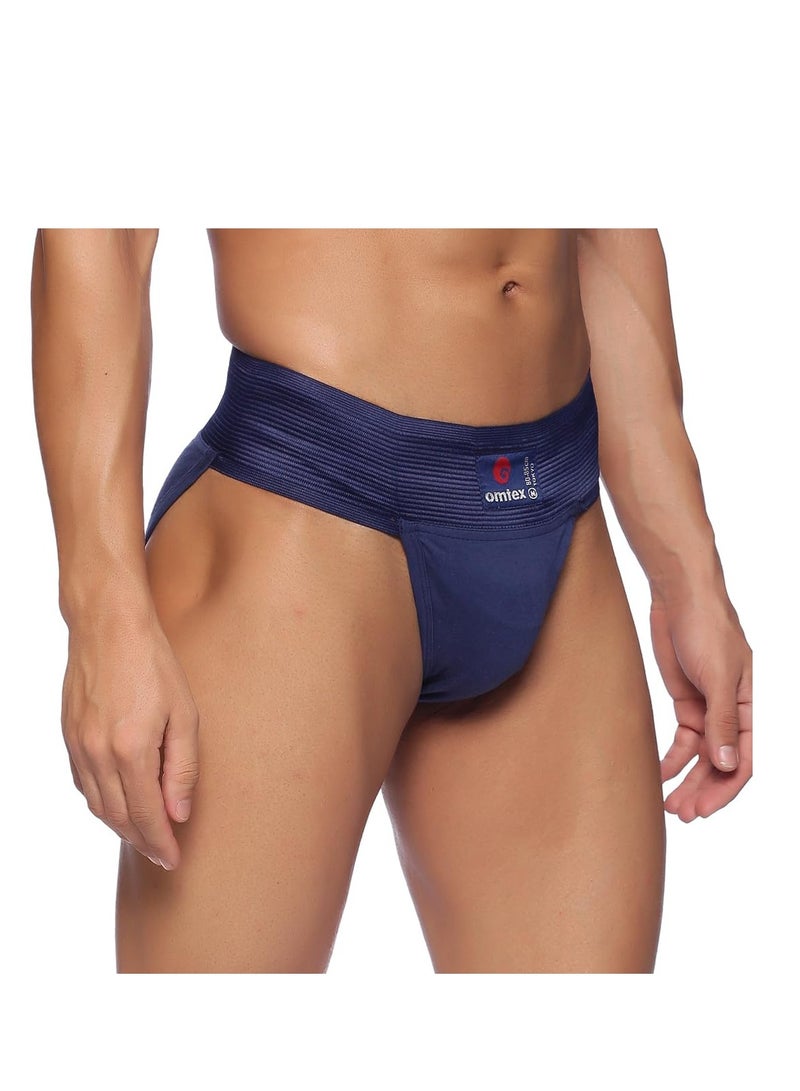 omtex Tokyo Cotton Supporter Back Covered for Men - Image 3