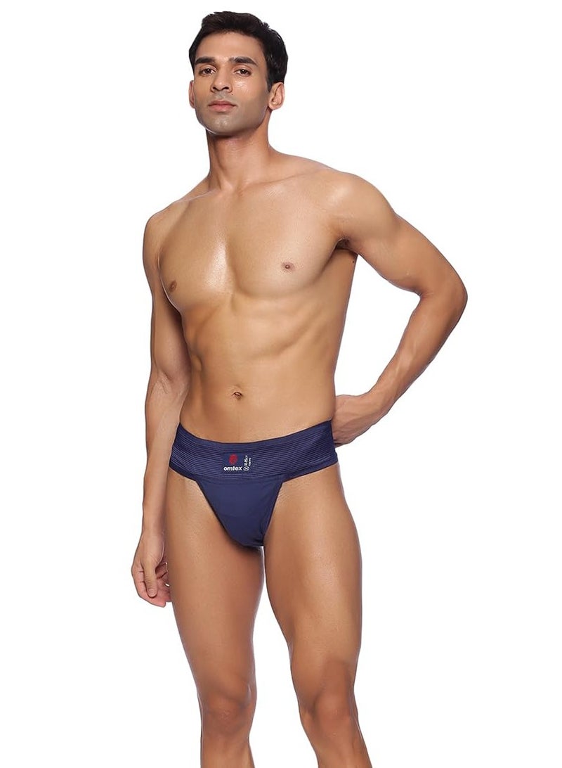 omtex Tokyo Cotton Supporter Back Covered for Men - Image 5