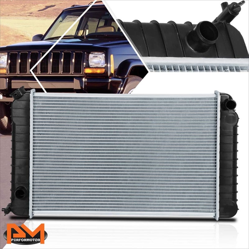 PM Performotor مبرد تبريد كامل من الألمنيوم DPI-0744 متوافق مع شيفروليه S10/GMC S15 بيك أب 2.8L MT من 82-90 - Image 1