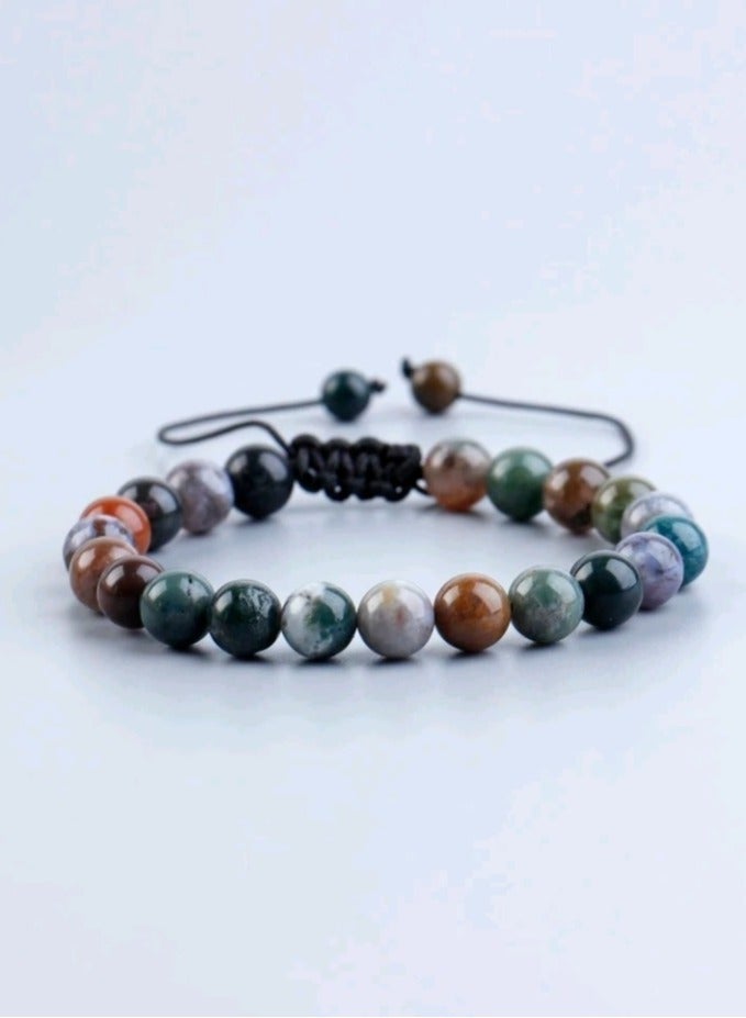 ديلز بيك اسوارة رجالية أنيقة من العقيق الطبيعي عالية الجودة - Image 1