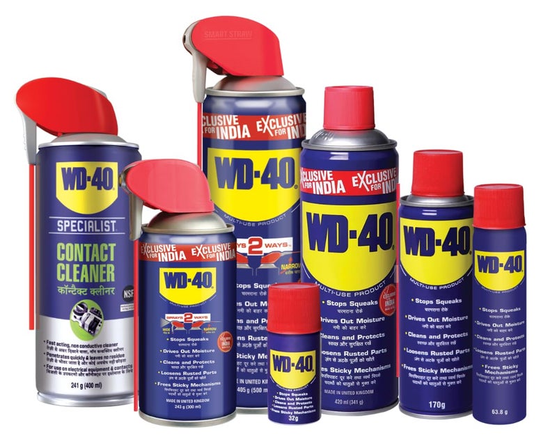 WD40 Pidilite Multipurpose Spray for Home Improvement, Frees jammed locks & Rust Parts,Adhesive remover,Grill & stove Cleaning,Protectant Agent -Multi use for Home,Work & DIY Purpose, 63.8g,Pack of 3 - Image 2