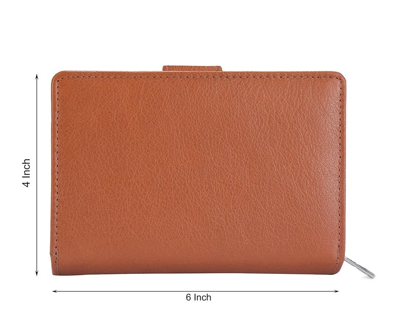 URBANFOREST Tina Leather Wallet For Women . - Image 5