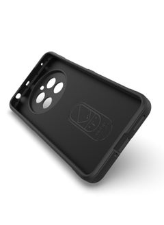 Generic Realme 13 4G Original Magic Shield Case – Black, shock-resistant with ultra protection and soft padded interior.  - Image 3