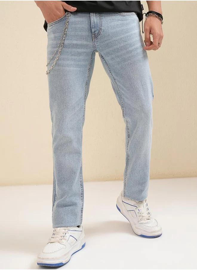 هاي لاندر Mid-Rise Slim Fit Stretchy Jeans