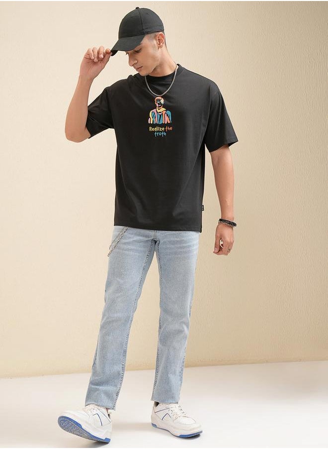 HIGHLANDER Mid-Rise Slim Fit Stretchy Jeans by Styli  - Image 2