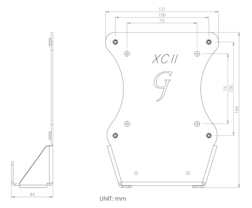 Gladiator Joe Monitor Arm/Mount VESA Bracket Adapter Compatible with Lenovo L24q-10, L24q-20, L24i-10, L24i-20 | Laser Cut | 100% Made in North America - Image 4