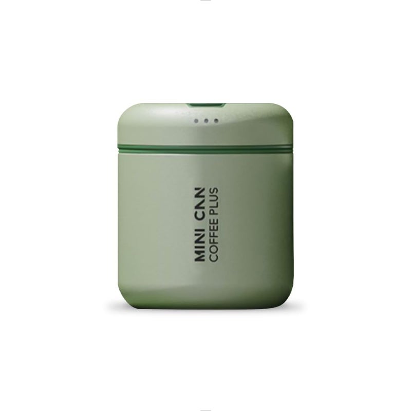 watchget Portable Mini Airtight Coffee Canister for 1cup Stainless Steel Coffee Bean Storage with CO2 Releasing Valves Compact and TravelFriendly Container for 1oz30g Beans Grounds Green - Image 2