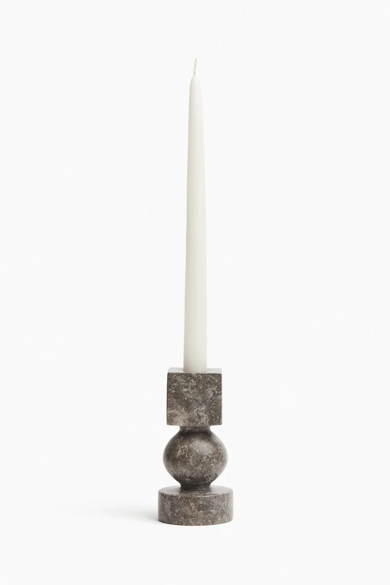 H&M Marble Candlestick