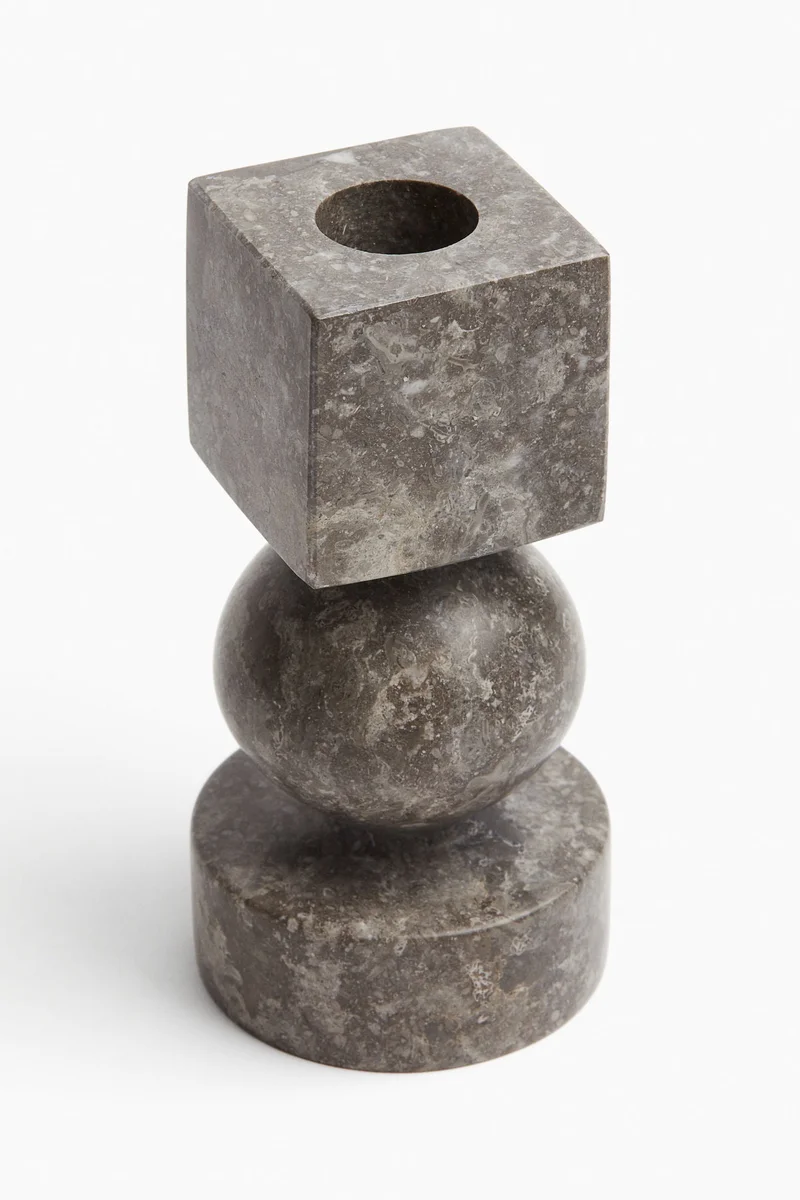 H&M Marble Candlestick