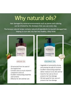 Kerasys Argan Oil Real Nature For Extremely Damaged Hair 33.8 Fl Oz / 1L (Treatment, 1-Pack)  - Image 2