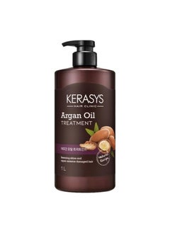 Kerasys Argan Oil Real Nature For Extremely Damaged Hair 33.8 Fl Oz / 1L (Treatment, 1-Pack)  - Image 1