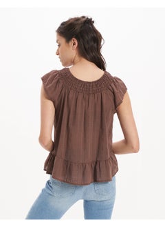 American Eagle AE High Neck Babydoll Tank Top  - Image 2