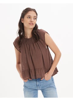American Eagle AE High Neck Babydoll Tank Top  - Image 1