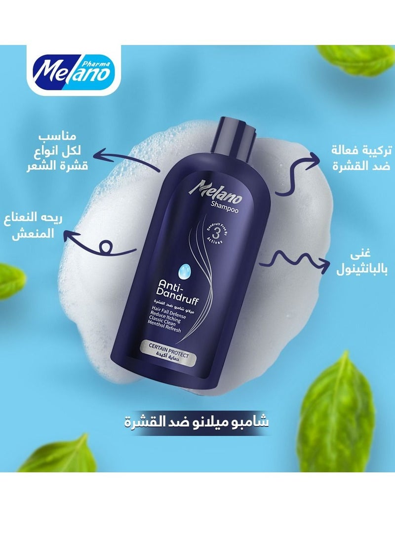 MELANO MELANO Anti-Dandruff Shampoo 400 ml  - Image 2