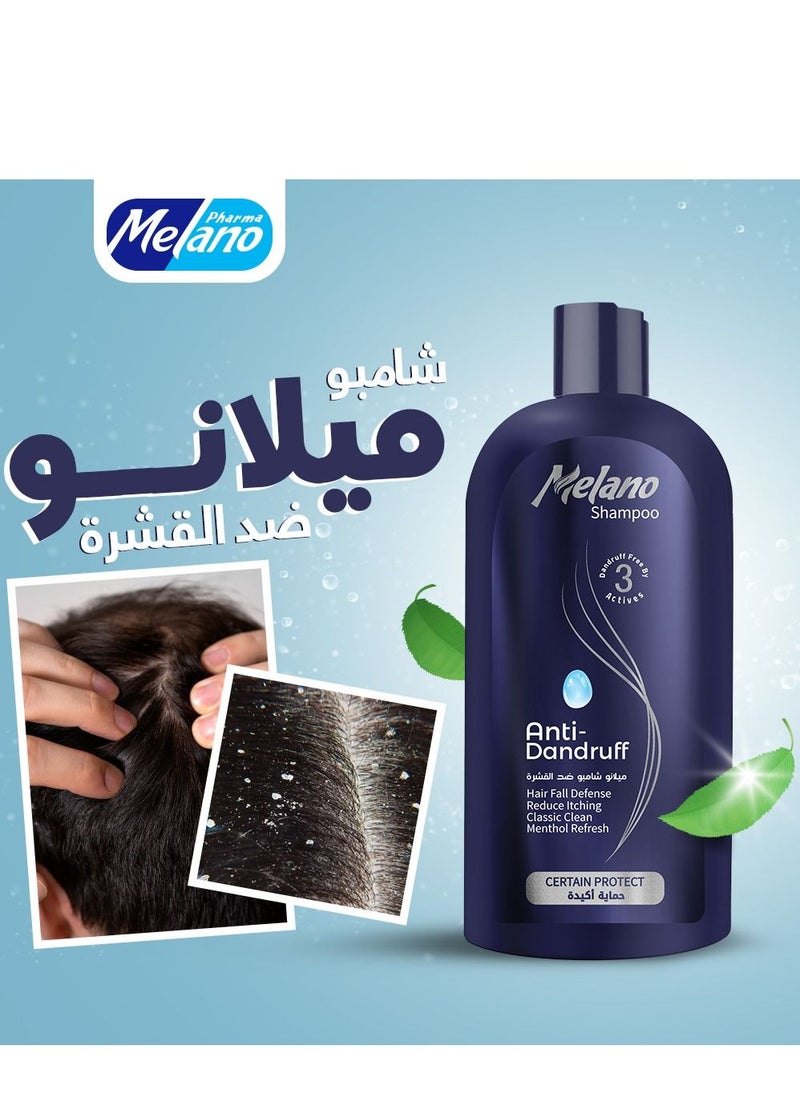 MELANO MELANO Anti-Dandruff Shampoo 400 ml  - Image 1