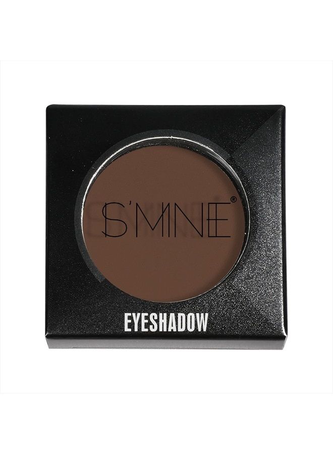 IS'MINE ISMINE Single Eyeshadow Powder Palette Matte Coffee, High Pigment, Longwear Single Brown Eye Makeup for Day & Night (#04) - Image 2
