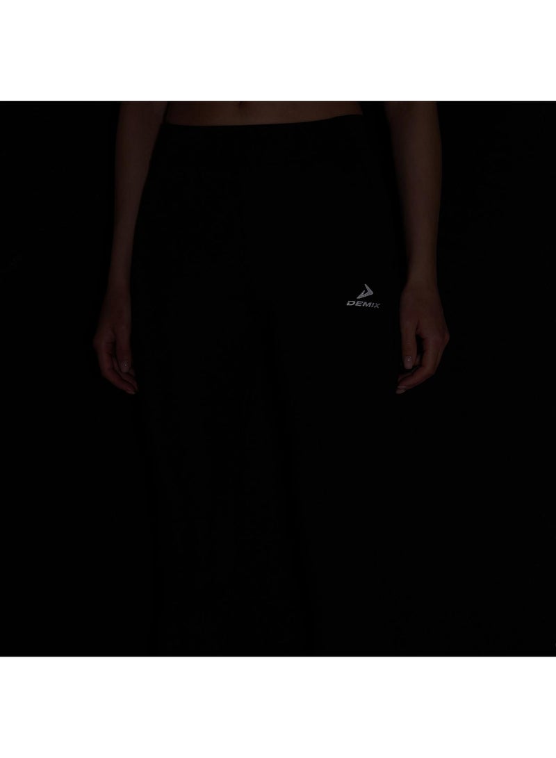 Demix Running Leggings – MOVI-Tex Moisture-Wicking Technology, Compression Fit, and Reflective Elements for Optimal Performance