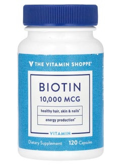 Biotin 10000 mcg 120 Capsules - pzsku/Z62C5A777E4F5766911BEZ/45/_/1728743030/705287fd-6fce-4b2f-b2b2-be7310ccc050