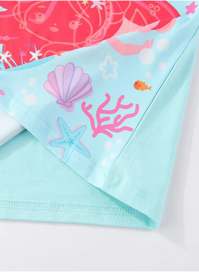 babyqlo Mermaid Dreams Glow-in-the-Dark PJs for Girls