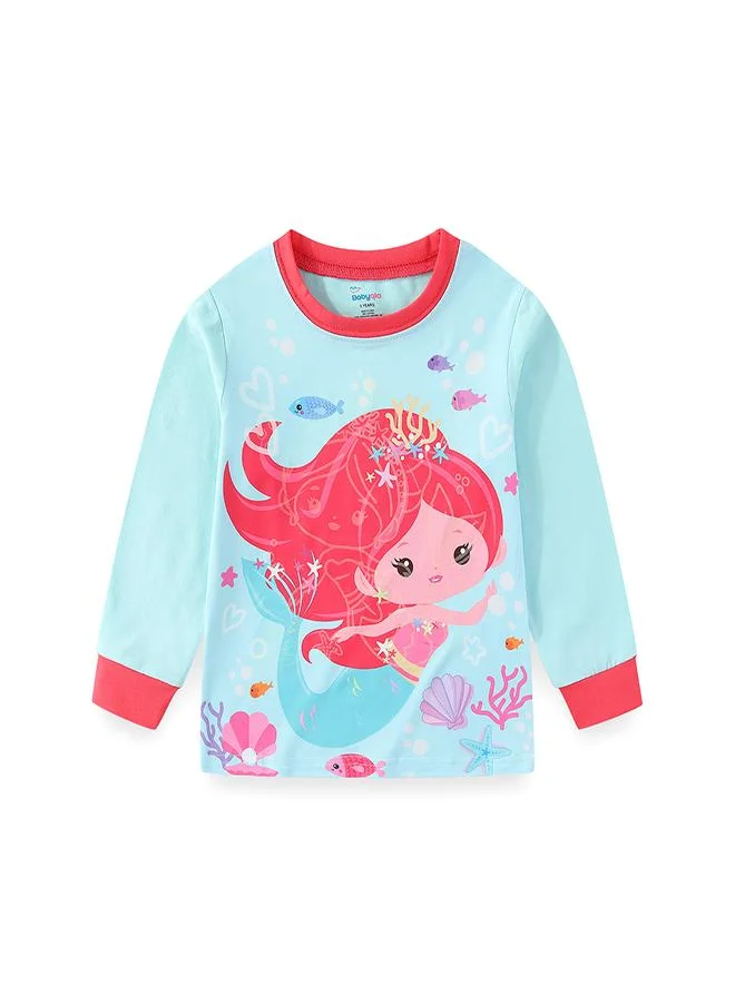 babyqlo Mermaid Dreams Glow-in-the-Dark PJs for Girls
