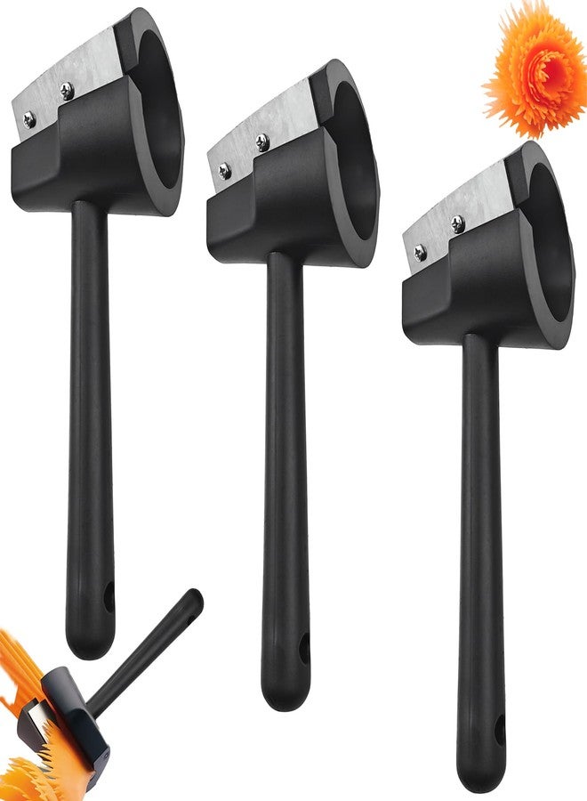 Capiant 3 PACK Carrot Curler and Peeler Vegetables Curler Multifunctional Vegetable Fruit Slicer Kitchen Creative Cut Flower Tool for Carrots, Potatoes, Cucumber - Image 1