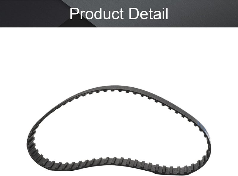 Fielect 1Pcs 225L Timing Belt Power Grip Cogged Toothed Timing Belt Black Rubber 571.5mm Length 25mm Width 60 Teeth 9.525mm Pitch - Image 4
