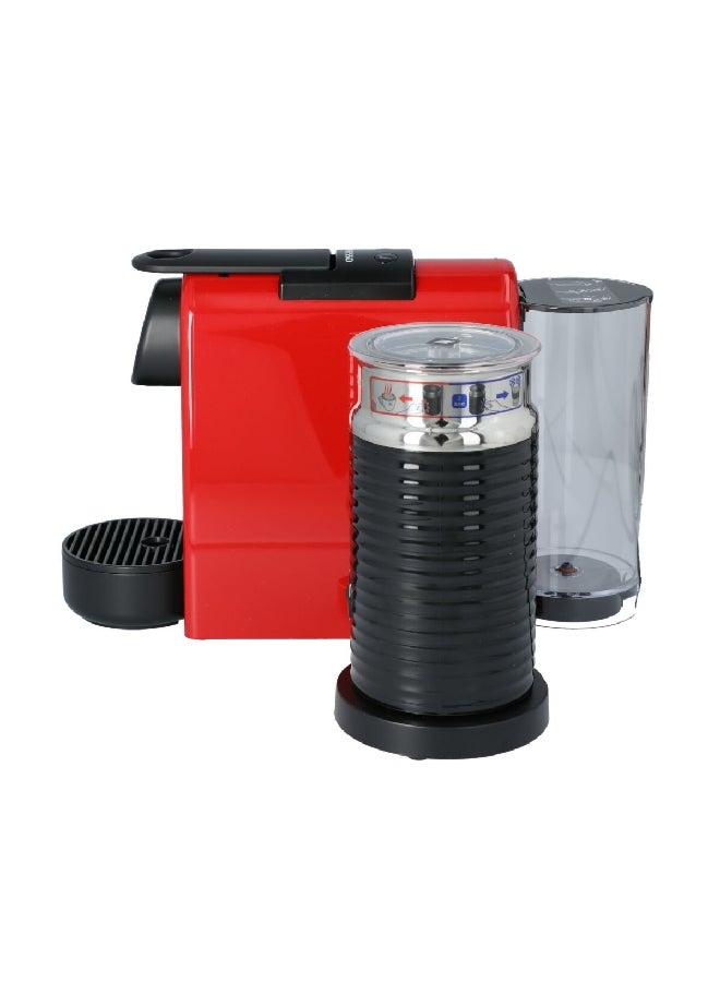 نسبرسو 2 أزرار قابلة للبرمجة Essenza Mini مع Aeroccino 600 ml D30 Red - Image 4