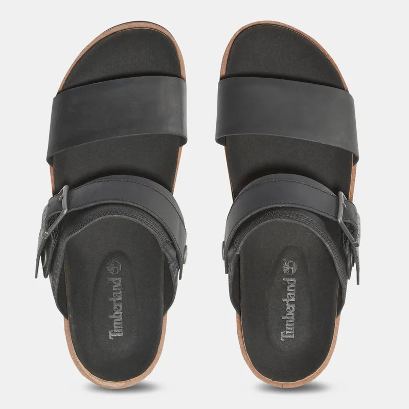 Timberland Black Men's Amalfi Vibes 2-Band Sandals for Men | Best Price UAE
