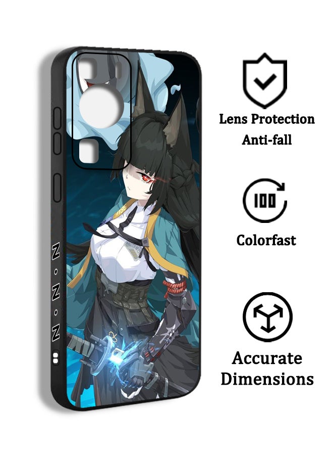 Generic - Phone Protective Case Cover For Game ZZZ Zenless Zone Zero Character Huawei P60 Pro ZTA11 Print - Image 1