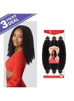 MULTI PACK DEALS! Outre Synthetic Braid - X PRESSION TWISTED UP SPRINGY AFRO TWIST 16 (3-PACK, 1B) - pzsku/Z62C64C65E8DC83DD15FBZ/45/_/1681644219/566c44a1-3067-4006-99dc-863007f31115