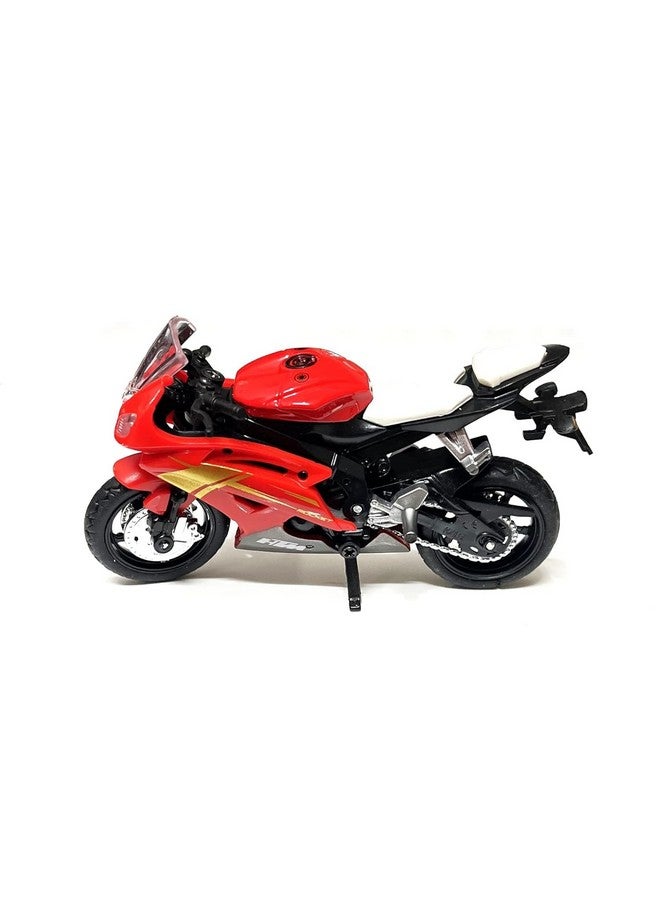 PLUSPOINT Diecast Motorcycle Toy Bike Scale Model Vehicles Alloy Simulation Superbike Also for Car Dashboard Kids,Adult - Image 1