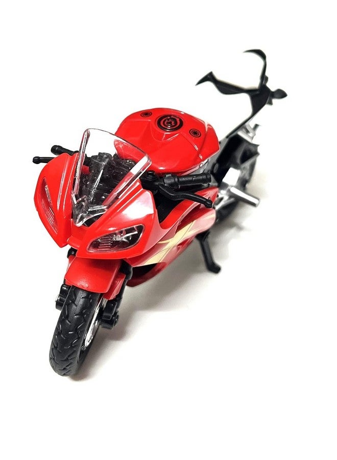 PLUSPOINT Diecast Motorcycle Toy Bike Scale Model Vehicles Alloy Simulation Superbike Also for Car Dashboard Kids,Adult - Image 5