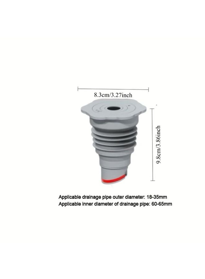 Anti Odor Hair Catcher Shower Drain Stopper 70 75mm Easy Twist On - Image 5