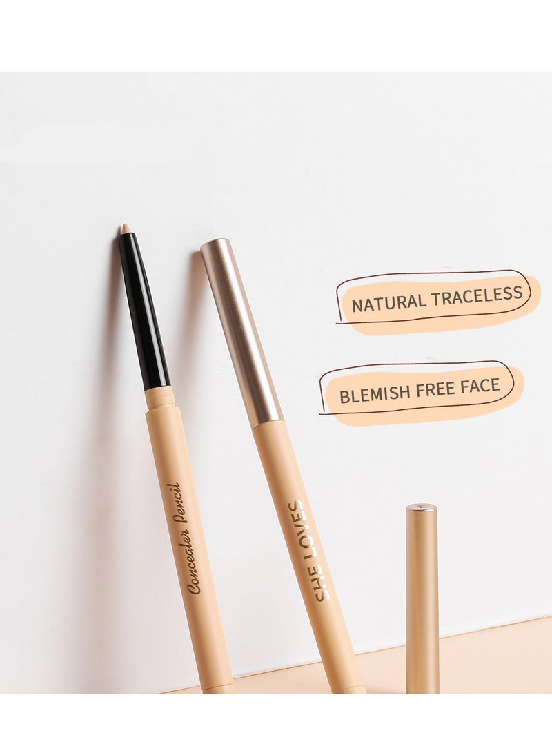 Generic Fine Concealer Silkworms Eyelids Down to Cover Dark Circles Acne Shadow Shadow Stick  - Image 3
