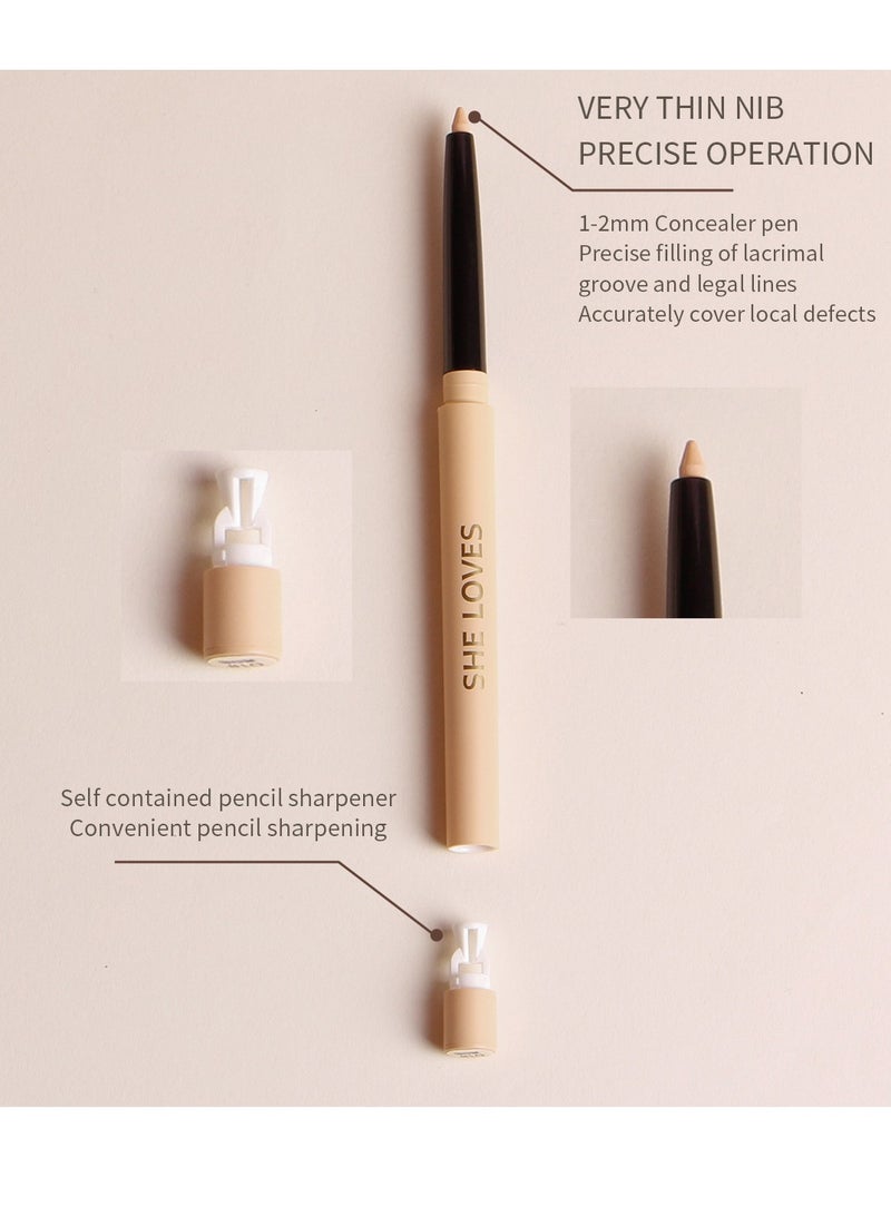 Generic Fine Concealer Silkworms Eyelids Down to Cover Dark Circles Acne Shadow Shadow Stick  - Image 4