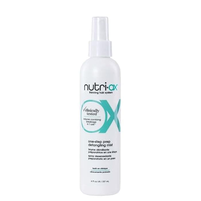 NUTRI-OX One-Step Prep Detangling Mist | For Fine, Thinning Hair | Clinically & Dermatologically Tested | Color-Safe - Image 1