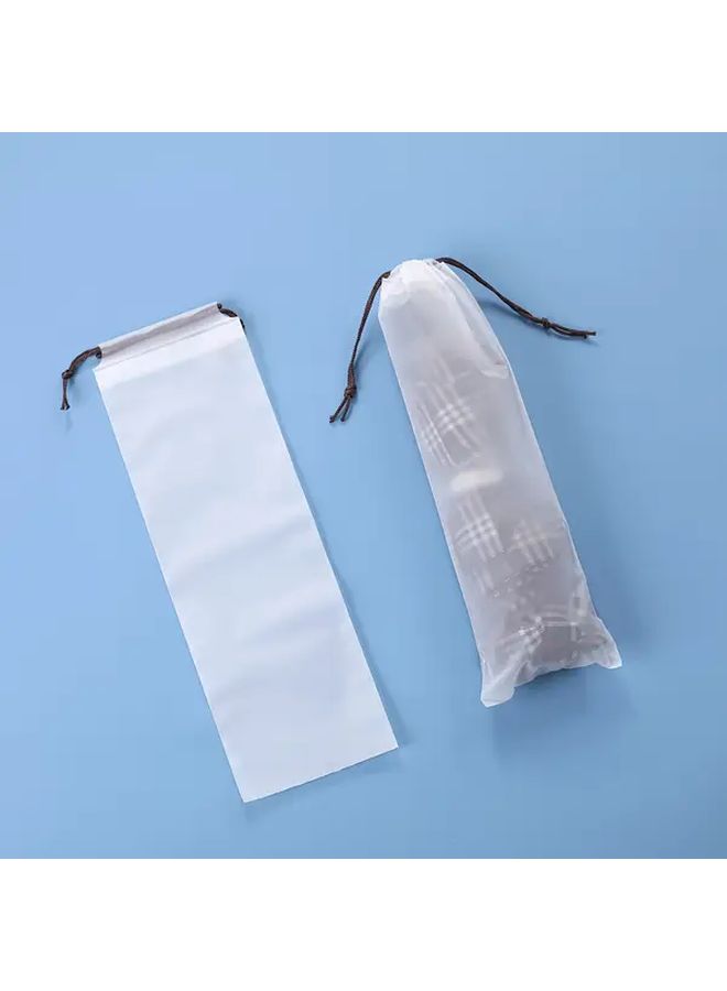 Assorted Colors Reusable Umbrella Storage Bag Portable Drawstring Organizer For Car Home Travel - Image 2