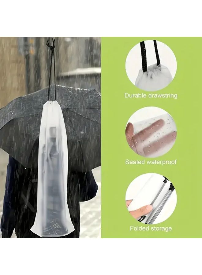 Assorted Colors Reusable Umbrella Storage Bag Portable Drawstring Organizer For Car Home Travel - Image 4