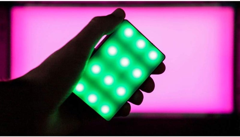 Aputure Amaran MC RGBWW Mini On Camera Video Light,3200K-6500K,CRI/TLCI 96+,HSI Mode,Support Magnetic Attraction,App with USB-C PD and Wireless Charging - Image 2