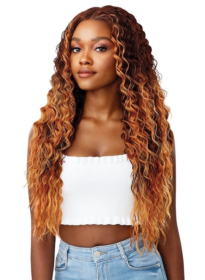 Outre Perfect Hairline Faux Scalp 13X6 Fully Hand Tied Lace Wig Hd Transparent Lace Cheyenne (Drffgimho) - Image 1